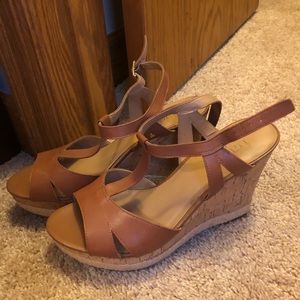 Franco Sarto wedged heels